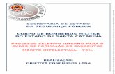 CORPO DE BOMBEIROS MILITAR DO ESTADO DE SANTA CATARINA