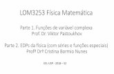 LOM3253 Física Matemática