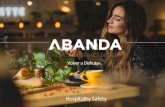 Catálogo Hospitality Safety. Abanda
