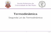 Termodinâmica Segunda Lei da Termodinâmica