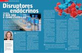 SAÚDE ENDOCRINOLOGIA Disruptores endócrinos