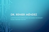 DR. RENIER MÉNDEZ