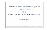 OBRA DE PROMOÇÃO SOCIAL DO DISTRITO DE COIMBRA