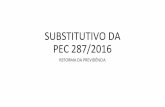 PEC 287/2016 SUBSTITUTIVO DA - sinpeem.com.br