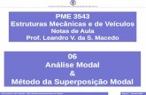 06 Análise Modal Método da Superposição Modal