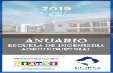 ANUARIO DE INVESTIGACIÓN AGROINDUSTRIAL-2019