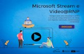 Microsoft Stream e Vídeo@RNP - UnB