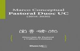 Marco Conceptual Plan Pastoral Pastoral Duoc UC