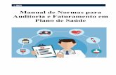 Manual de Normas para Auditoria e Faturamento em Plano de ...