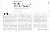 BIOLOGIA Sob'ojugo de Cronos - revistapesquisa.fapesp.br
