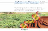 Variabilidade Genética do Banco Ativo de Germoplasma de ...