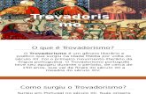 Portugus - Trovadorismo