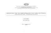 Manual Relatorio Gerencial Financeiro - Secretaria de Planejamento e Gestão