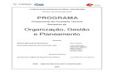 Programa Proteção Civil Organização Gestão Planeamento