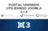 Palestra Joomla Day Rio - Case Portal Unisinos com Joomla 3.1.5