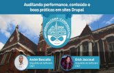 DrupalCamp Campinas 2016 - Auditando performance, contedo e boas prticas em sites Drupal