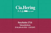 Cia. Hering - Resultados 2T16