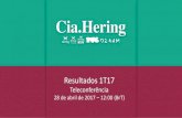 Cia. Hering â€“ Resultados 1T17