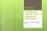 Pol­tica Nacional de Assistncia Social, SUAS e Legisla§µes