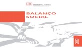 Balanco Social 2017 - .NOTA INTRODUT“RIA . O Balan§o Social constitui, a par do Plano de Atividades,