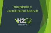 Entendendo o Licenciamento Microsoft - h2g2.com. Rodrigo Camar£o Microsoft Specialist MCSA Office