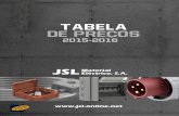 tabela de precos - .tabela de precos 2015-2016 JSL El©ctrico, S.A. Material . Notas e Altera§µes