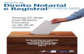 R Direito Notarial e Registral e s .ReVistade diReito notaRiale RegistRaldo espRito santo 1 Direito
