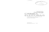 PAZZAGLINI CRIMES ELEITORAIS - core.ac.uk .sumrio vii . prefcio xxiv . 1 crimes eleitorais: aspectos