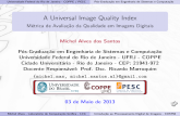 Universal Image Quality Index - Version II