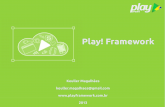 Play Framework Trainning