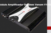 Amplificador Automotivo Venom V1000.1 1000w Rms