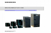 PARAMETROS Variador Micromaster 440