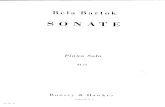 Bartok Piano Sonata Sz. 80