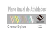 CRONOGRAMA SIMPLIFICADO / PROPOSTAS DE ATIVIDADES / PLANO ANUAL DE ATIVIDADES 2014-2015 Estrutura de