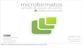 Microformatos - juntando as pe§as do puzzle