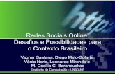 SEMISH 2009 - Redes Sociais Online