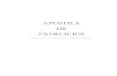 APOSTILA APOSTILA DDEEDE DE EXERCCIOSEXERC .APOSTILA APOSTILA DDEEDE DE EXERCCIOSEXERCCIOS