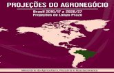 PROJE£â€£â€¢ES DO AGRONEG£â€œCIO ... CNA - Confedera£§££o da Agricultura e Pecu£Œria do Brasil CONAB - Companhia