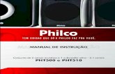 Manual caixas de som Philco - Pht510 - 50w Rms