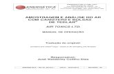AMOSTRAGEM E ANLISE DO AR COM CANISTERS E .AIR TOXICS LTD. MANUAL DE OPERA‡ƒO ... rio/solo, fonte