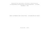 Companhia Nacional de Abastecimento â€“ Conab | Sureg/PE â€“ Relat³rio de Gest£o 2012 Lista de Quadros