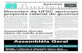 622 docentes da UFsC aprovam proposta salarial do .Florian³polis, 10 de dezembro de 2007, no 622