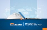 prospere Portfólio · PDF file 4 | PORTFÓLIO - ITB 01 Prospere-itb O Prospere – Instituto Tecnológico Brasileiro foi criado a partir da visão empreendedora de ser uma instituição